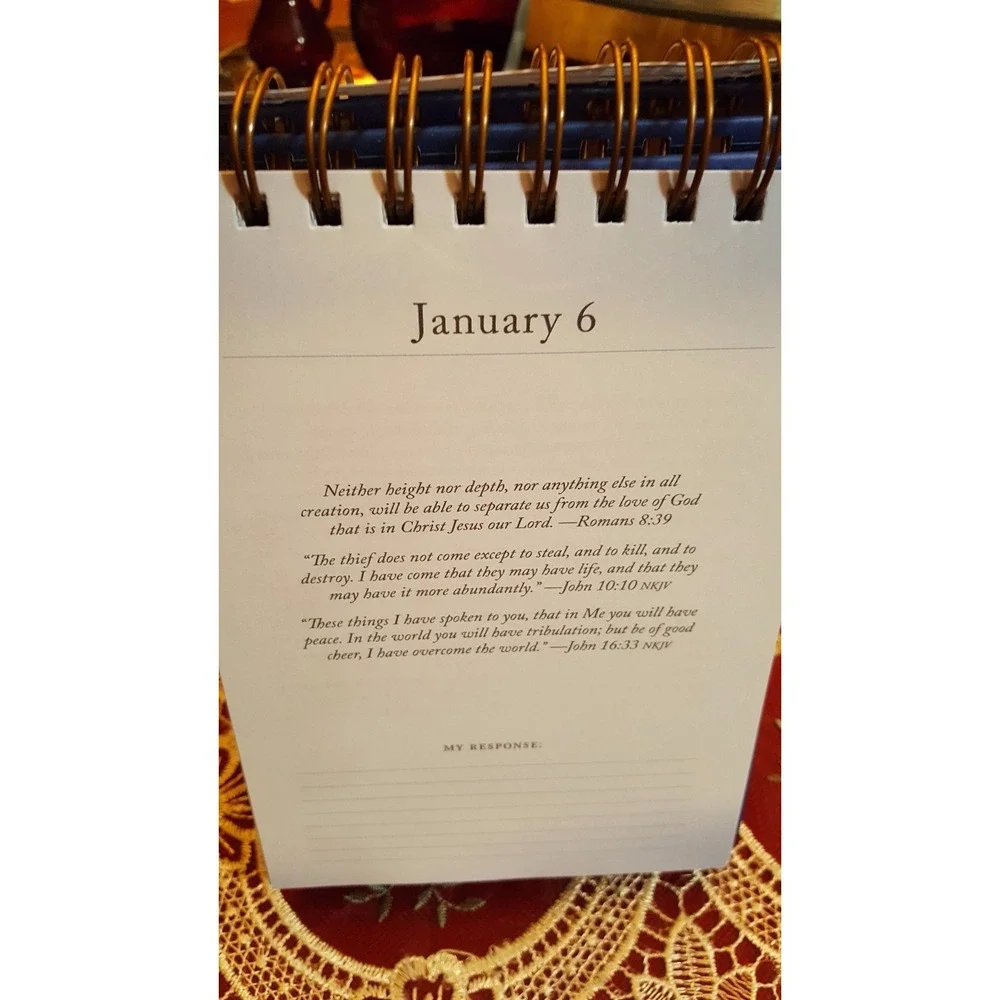 Jesus Today by Sarah Young Experience Hope Through His Presence Spiral Flip Stan